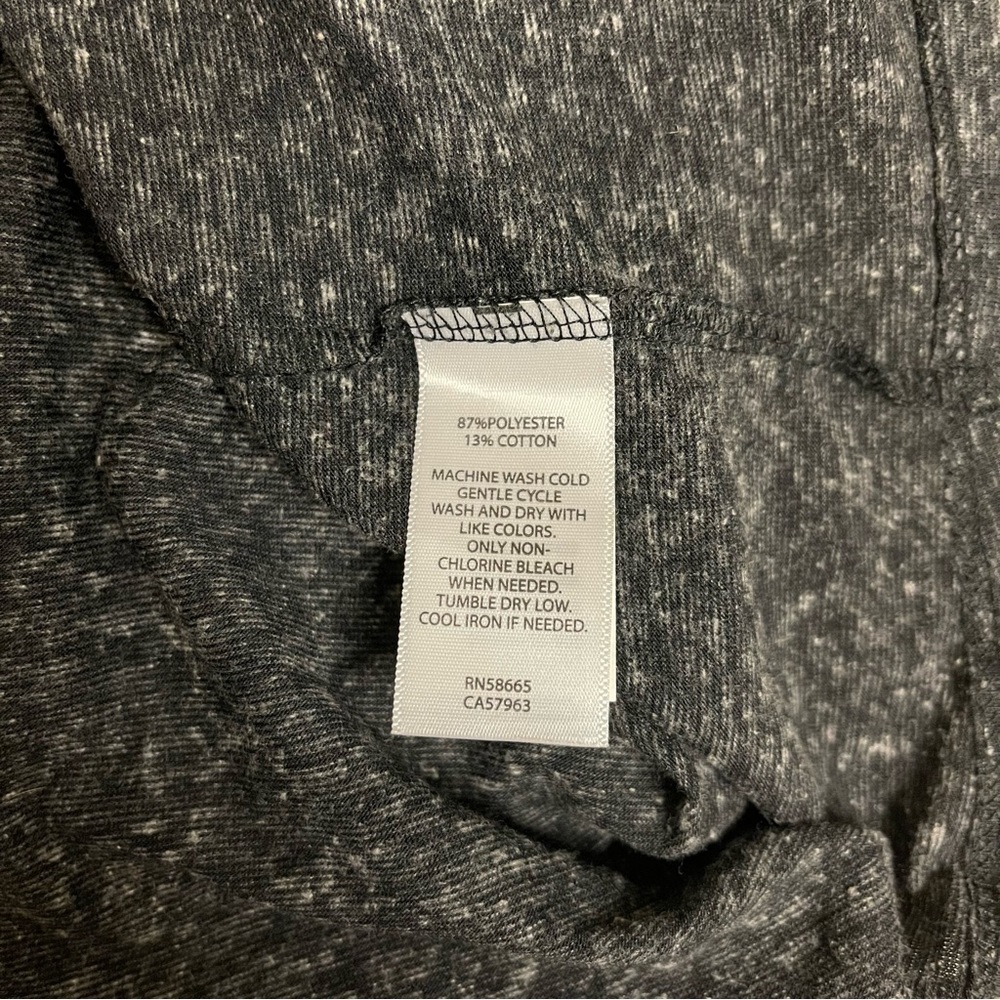 Athleta Gateway Tank Women's Size XS Dark Grey Draped Layered Oversized - Picture 7 of 8